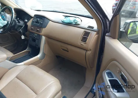 2004 Honda Pilot Ex-L from USA, damaged, VIN 2HKYF18574H547556